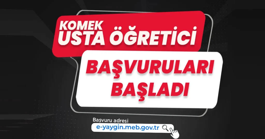 Komek usta öğretici